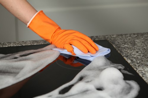 Customer complaint being reviewed by a carpet cleaning manager