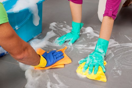 Deep cleaning carpets in a Hackney Marshes home