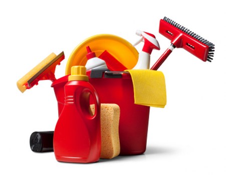 Professional carpet cleaners treating stains in a local Hackney Marshes property